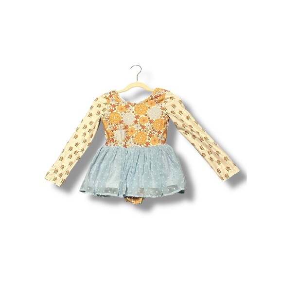 Matilda Jane | Floral Tutu Bodysuit | 4T - Picture 1 of 4